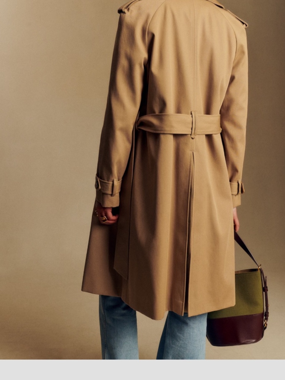 Sezane - Scott Trench Coat - Picture 4 of 4